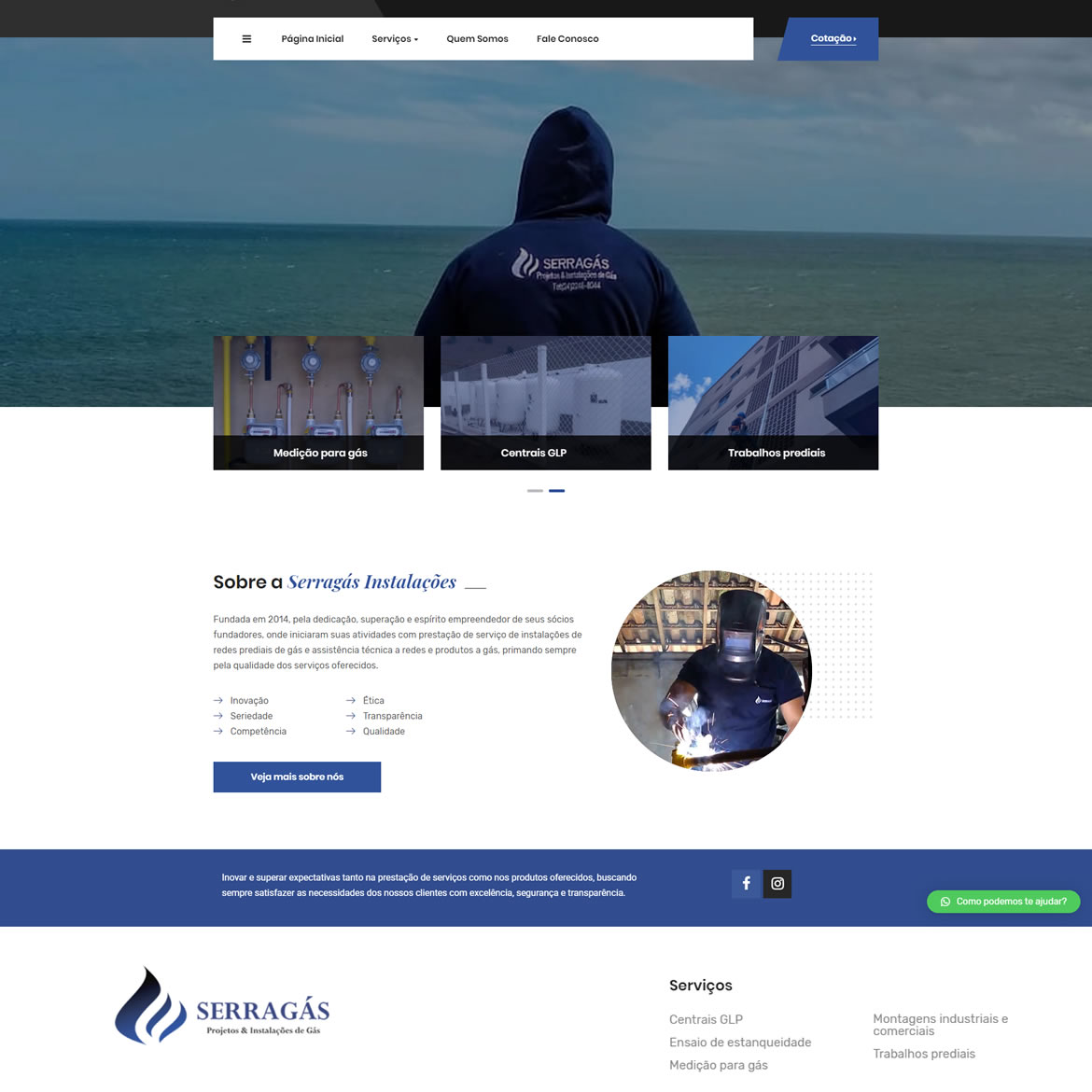 Serragás Instalações